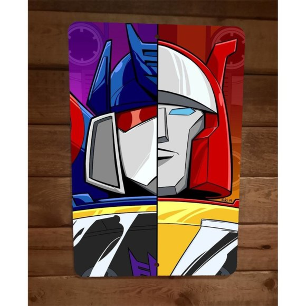 Soundwave Blaster Transformers x12 Metal Wall Sign Poster‎